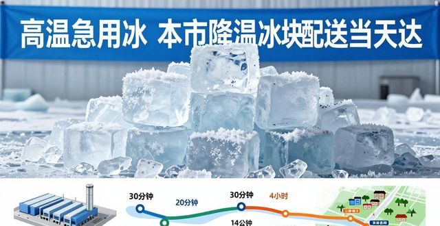 降温冰块配送流程_高效靠谱冰块运输_青浦降温冰块配送