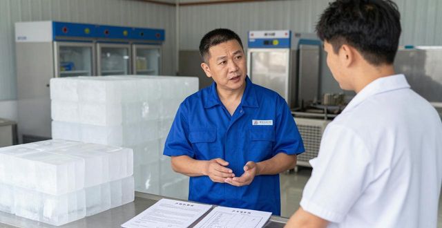 青浦冰块订购的秘密：夏天烧烤摊老板都在用的方法